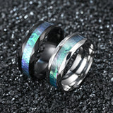 Men's Stainless Steel Diamond Cut Ring – Gifts for Him — 5