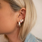 Stud Earrings Butterfly Wings Simple Half Wing – Meaningful Gifts — 7