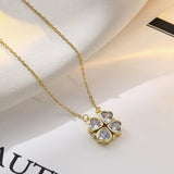 Open And Close Four-leaf Flower Dual-wear – Jewelry Gift Ideas — 7