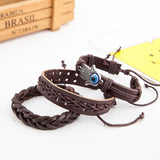 Palm Eye Leather Men's Bracelet – Jewelry Gift Ideas — 3