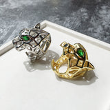Fashionable Personality Charm Cool Hollow Green Eye – Useful Gifts — 1