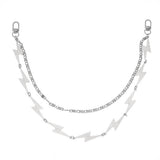 Lightning Phants Zipper Punk Alloy Waist Chain – Practical Gifts — 3