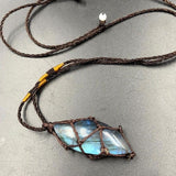 Natural Crystal Labradorite With Water Drop Retro – Practical Gifts — 2