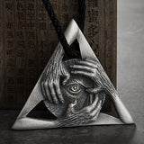 Retro Full-knowing Eye Pendant Necklace – Jewelry Gift Ideas — 3