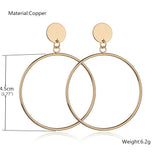 Simple hoop earrings fashion – Stylish Gifts — 5