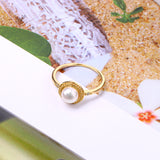 Simple And Versatile Freshwater Pearl Ring – Unique Gift Ideas — 1