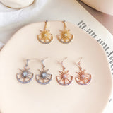 Sun and Moon Crystal Earrings with Diamonds – Meaningful Gifts — 7