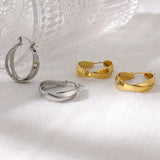 Fashion Double Ring Earring Female Ornament – Stylish Gifts — 4