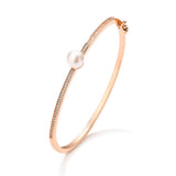 Inlaid Pearl Bracelet Women's Fashion Simple – Stylish Gifts — 4
