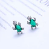 Personality Cute Tortoise Ear Studs Korean Fashion – Stylish Gifts — 3