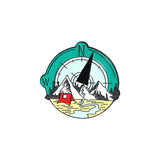 Tour Bus Compass Alloy Brooch Fire Pin Outdoor – Jewelry Gift Ideas — 8