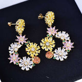 Ladybug Wood Ceiling Earrings Women's All-match Style – Stylish Gifts — 5