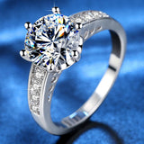 Six-claw gemstone gold ring – Surprise Gifts — 4
