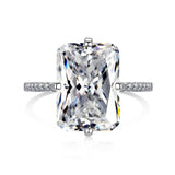 High Carbon Diamond Square Diamond S925 Ring – Gift Ideas — 3
