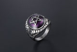 Men's And Women's Fashion Punk Hexagonal Star Ring – Stylish Gifts — 12