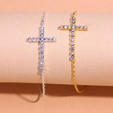 Retro Cross Anklet Simple Creative Single Layer Trend – Surprise Gifts — 2