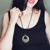 Sweater chain ring pendant – Jewelry Gift Ideas — 6