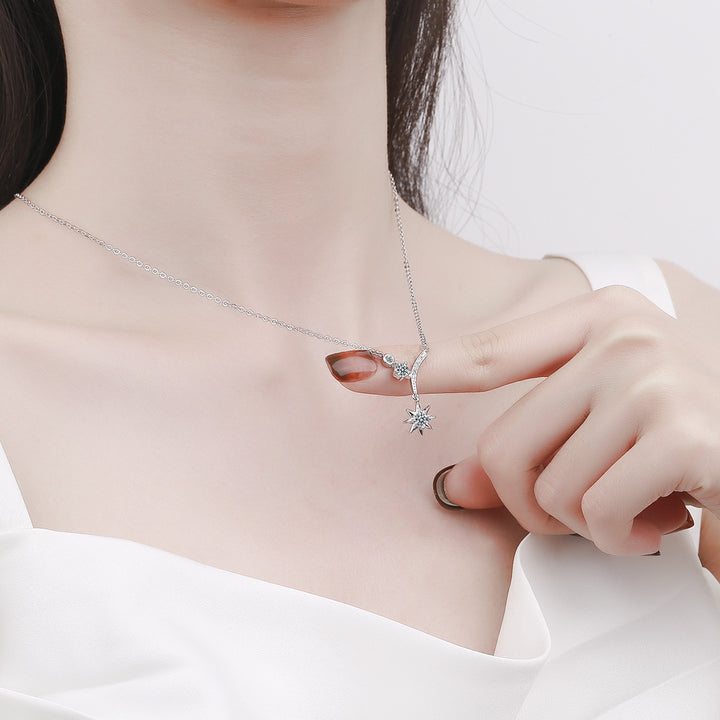 SUNFLOWER Tassel Necklace For Women Graceful – Jewelry Gift Ideas — 1