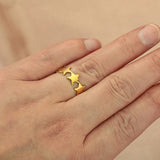 Small Star Adjustable Ring For Women Vintage – Jewelry Gift Ideas — 1