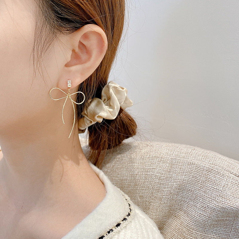 Show Face Thin Simple Personality Earrings Korean – Stylish Gifts — 1