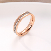 Titanium steel ring female Japanese and Korean version – Stylish Gifts — 6