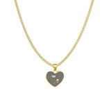 Fashion Color Zodiac Peach Heart Alloy Necklace – Jewelry Gift Ideas — 11