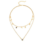 Necklace Simple Star Pentagram Pendant Diamond – Jewelry Gift Ideas — 5