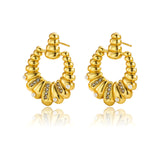 Circle Simple Earrings Fashion Special-interest – Stylish Gifts — 4
