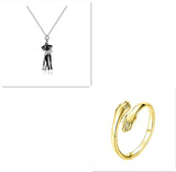 Love Hug Necklace Unisex Men Women Couple Jewelry – Gifts for Couples — 17