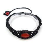 Natural Crystal Dan-shaped Handmade DIY Woven Bracelet – Stylish Gifts — 19