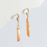 Women's Stone Crystal Teeth Geometric Earrings – Gifts for Her — 3