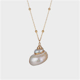 Conch Beads Necklace Natural Shell Phnom Penh – Jewelry Gift Ideas — 2