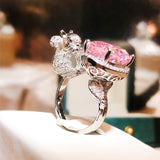 Design Colored Gems Women's Simulation Ring – Gifts for Her — 2
