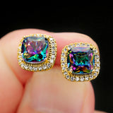 Colored Diamond Earrings European And American Fashion – Stylish Gifts — 5