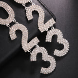 Ladies Fashion Personality New Rhinestone Earrings – Stylish Gifts — 5