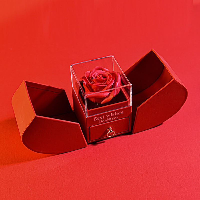 Eternal Rose Apple Gift Box Women Necklace – Jewelry Gift Ideas — 1