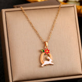 26 English Letters Enamel Elegant Sweet Necklace – Jewelry Gift Ideas — 8