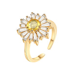 Sunflower Ring Fashion All-match Opening – Stylish Gifts — 4