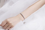 S925 Moissanite Silver Bracelet Female – Jewelry Gift Ideas — 10
