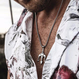 Trident Pendant Male Domineering Simple Pendant – Jewelry Gift Ideas — 1