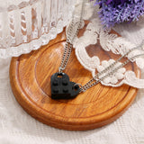Hip Hop Heart Shaped Building Block Love Pendant – Jewelry Gift Ideas — 3