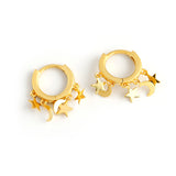Stars And Moons Earrings S925 Sterling Silver Earrings – Gift Ideas — 4