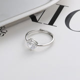 Round Geometric Semicircle Diamond Index Finger – Jewelry Gift Ideas — 5