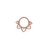 Stainless Steel Casting Flower Nose Ring – Birthday Gifts — 14