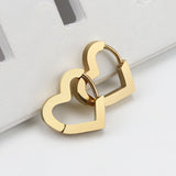 Men's And Women's Geometric Titanium Steel Stud – Gifts for Her — 11