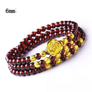 Fashion Black Gold Brave Beaded Bracelet – Stylish Gifts — 9