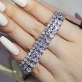 Tennis Bracelet Female Zircon Full Diamond – Jewelry Gift Ideas — 4