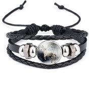 Fashion Hand-Woven Horse Cowhide Bracelet Bracelet – Stylish Gifts — 1