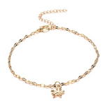 Alloy plating starfish anklet – Everyday Gifts — 7