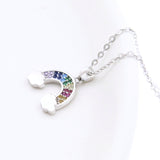 Women's Simple Fashion Rainbow Cloud Necklace – Jewelry Gift Ideas — 3